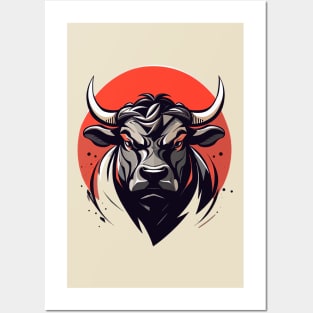 Bull Angry Posters and Art